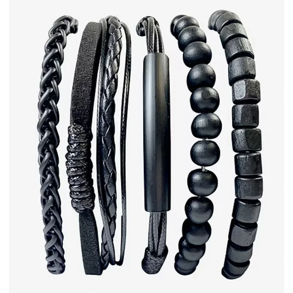 Geneva‎ Mens Black Bracelet Watch Mac7120jc